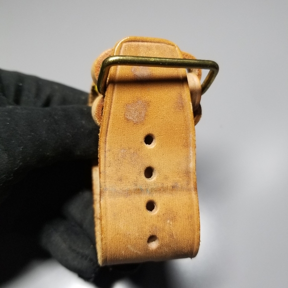 Louis Vuitton Vintage Leather Luggage tag Poignet Accessorie - Picture 8 of 10